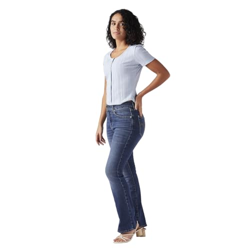 Women's 725 Blue Bootcut Fit High Rise Jeans
