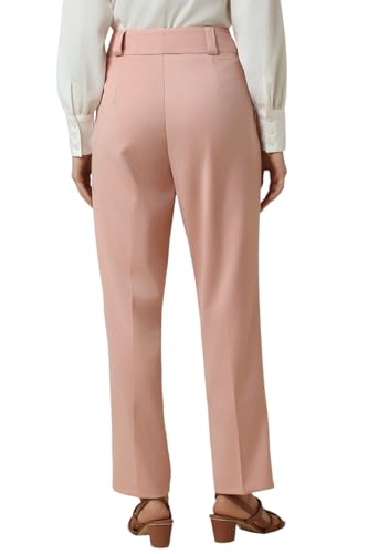 Allen Solly Women's Regular Casual Pants (AHTPERGB826626_Pink