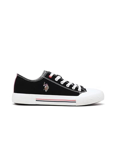 U.S. Polo Assn. USPA|Drew 2.0|Black Stylish Casual Sneaker Shoes for Man