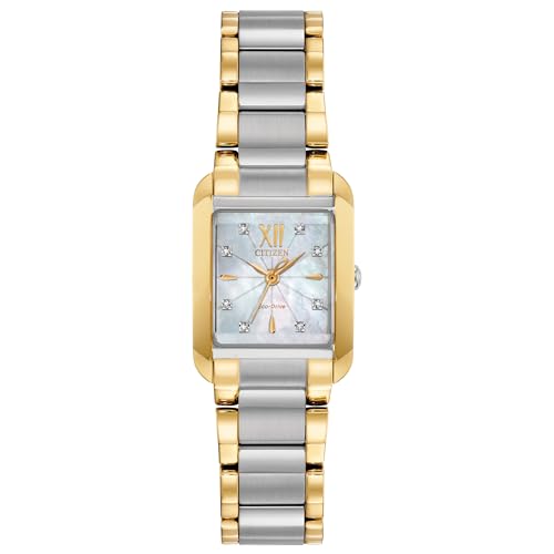 Citizen Analog womens Stainless Steel Watches Citizen L EW5554-58D Gold Tone One Size