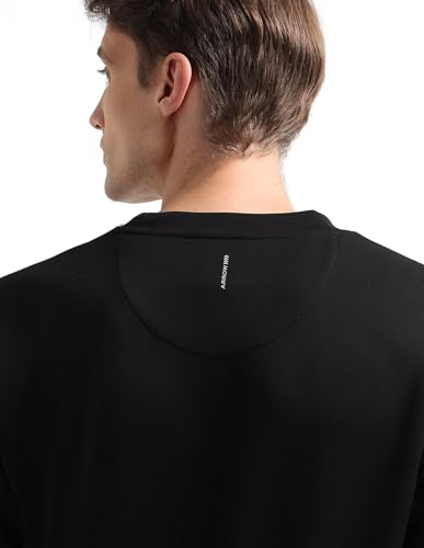 Typographic Embossed Regular Fit Sweatshirt