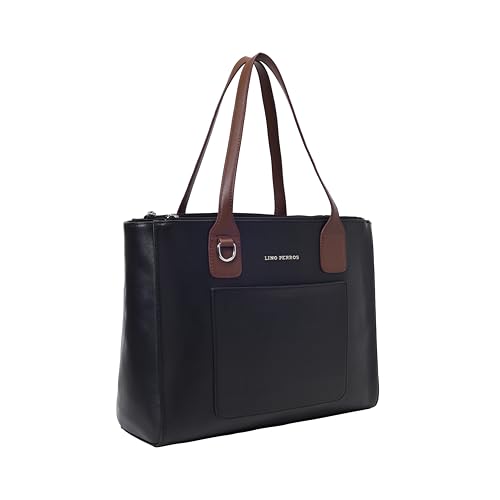 Lino Perros Womens Black Tote Bag