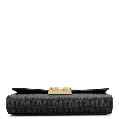 Da Milano Leather Sling Bag for Women - Black (LSB-02512)