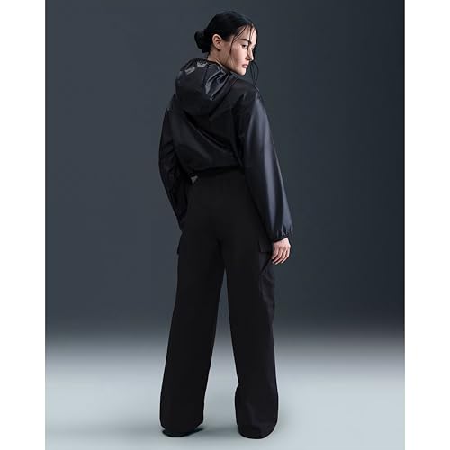 Nike Women's A-Line Coat (HJ1183-010 Black/White