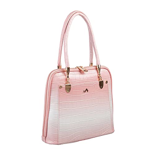 Metro Womens Synthetic Pink Shoulder Bag (One Size)