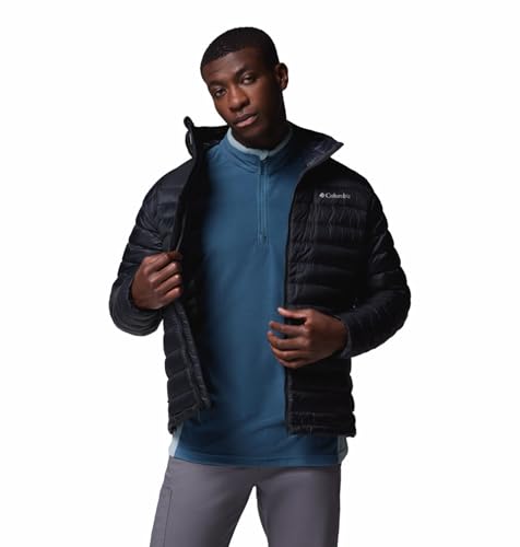 Columbia Men Black OmniShield Corelite Down Jacket, XL