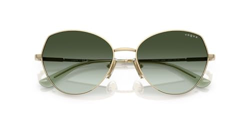 VOGUE EYEWEAR Women Gradient Green Lens Irregular Sunglasses - 0VO4330S848/8E56