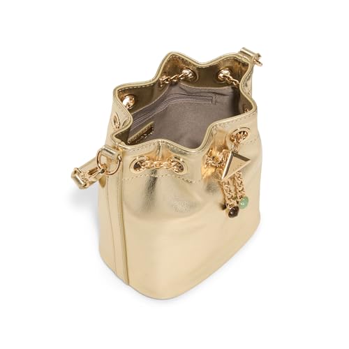 Aldo LLUXEGEM Gold Women's Bucket Bag