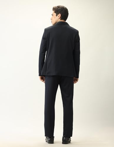 Arrow Men's Body Tailored Fit Ceremonial Tuxedo Suit Navy