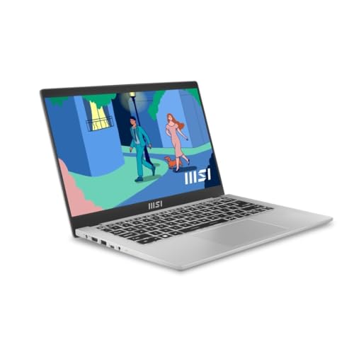 MSI Modern 14, AMD 7th Gen. Ryzen 7 7730U, 36CM FHD 60Hz Bussiness Laptop (16GB/512GB NVMe SSD/Windows 11 Home/MSO 24 + M365/AMD Radeon Graphics, Urban Silver/1.4Kg) C7M-101IN