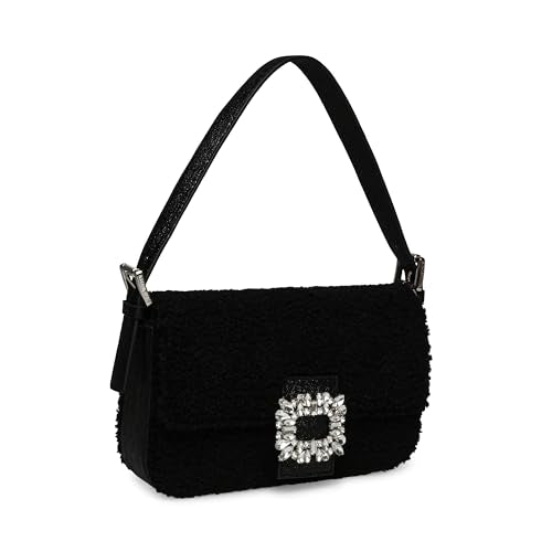 Steve Madden Women's Steve Madden Bstevett Rhinestone Crossbody, Black, One Size