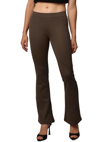 ONLY Women Solid Flared Casual Leggings