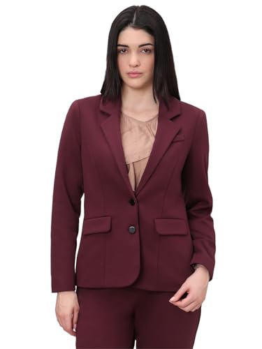 VERO MODA Womens Solid Single Breasted Blazer