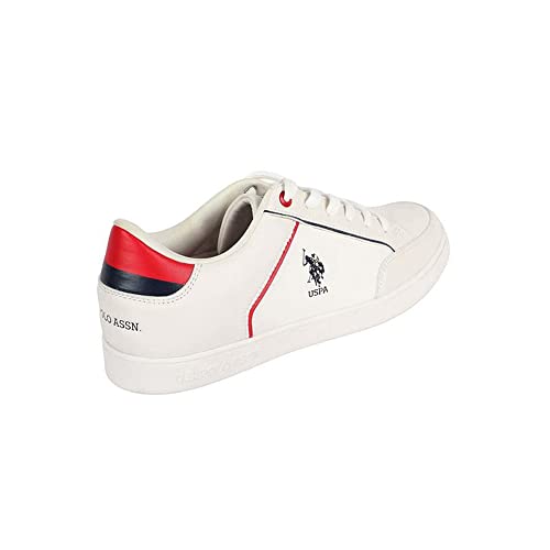 U.S. POLO ASSN. Mens Stanford 2.0 Off White Sneaker - 7 UK (2FD22180A01)