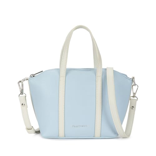 Fastrack Smooth Talker Sling Bag for Women | Detachable Sling Belt, Handle Carry Option, Pebbled Faux Leather, Top Zip Closure & Inner Access Pockets | Versatile & Stylish Compact Bag