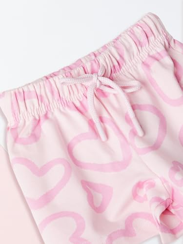 Max Girl's Bermuda Shorts (S225CKSH02_Baby Pink