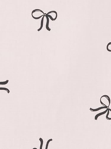 Max Girls Printed Bow Applique Top (Pink_2-3 Y)