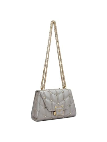 Da Milano Genuine Leather White Shoulder Bag (10156S) (Small)