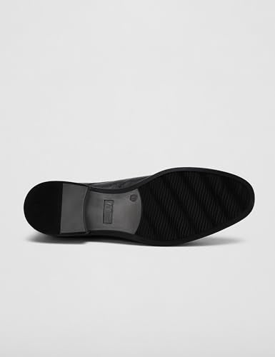 Lee Cooper Men's LC7145E Leather Formal Shoes_Black_40EU