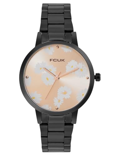 French Connection Analog Rose Gold Dial Women's Watch-FK00022C