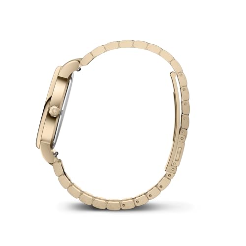 WENGER Urban Donnissima Swiss Made, 35 mm, White Dial, Rose-Gold Stainless Steel Bracelet, Women's Watch - 60.1721.119