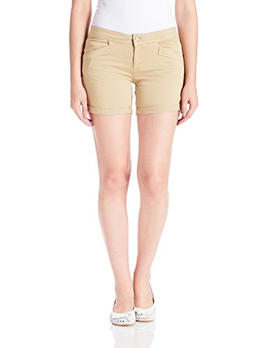 US Polo Association Womens_US Polo_Shorts(8907036577839_UWShorts0008_Women-Shorts-Khaki_S)