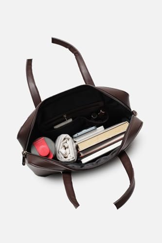 Van Heusen Womens Solid brown HANDBAG