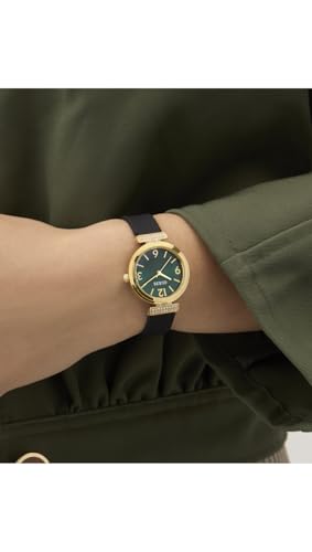 Guess Round 28mm Green Dial Analog Women Watch - GW0912L4