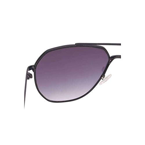 Fastrack Gradient Rectangular Men's Sunglasses - (M198BK4|58|Black Color Lens)