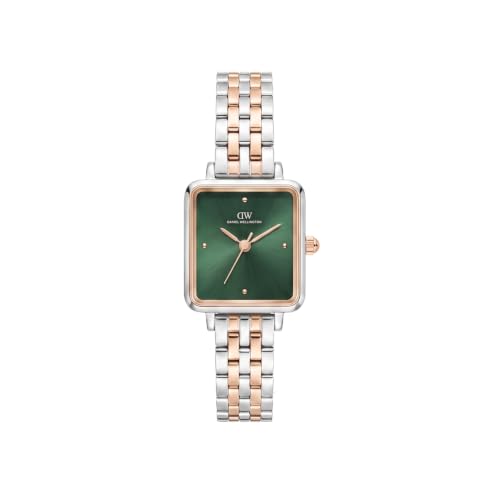 Daniel Wellington Square 23mm Green Dial Analog Women Watch - DW0DL1602