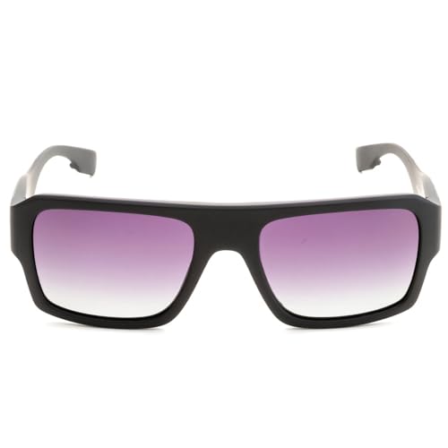 FILA 100% UV protected Gradient Polarized sunglasses for Men with Black Polycarbonate frame and Grey colored Lens