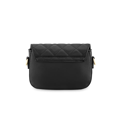 Fastrack Black Sling Bag for Women, Girls and Ladies | Ladies Purse Handbag