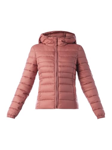ONLY Women's Solid Regular Fit Peach Jacket