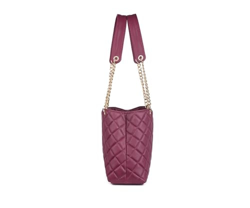 LOUIS STITCH Stylish Cherry Handbag for Women | Multi Pocket Ladies Satchel Handbag for Travel, Office, College | LDB-12-CUSBRW