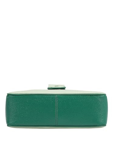 Da Milano Genuine Leather Green Sling Bag (LSB-01442) (Small)