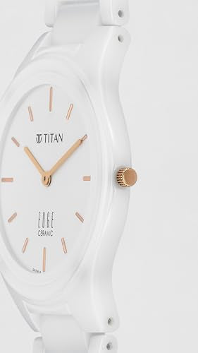 Titan Ceramic Analog Watch for Women -2653QC04/NP2653QC04