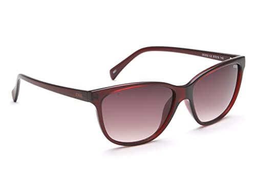 IDEE Uv Protected Sunglasses For Men | Size- Medium | Shape- Wayfarer | Model- Idso204C1Sg, Red