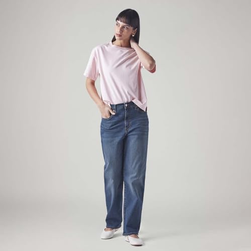 Levi's Women's 726 Mid Indigo Flared Fit High Rise Jeans