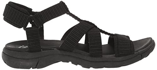 Dr. Scholl's Shoes Women's Adalia Sport Sandal, Black Fabric, 9