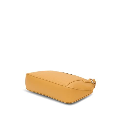 Caprese York Small Sling Bag for Women with Adjustable Strap & Zipper Closure for Comfortable Wear | Versatile Handbag for Everyday Use, Travel, and Special Occasions (Ochre)
