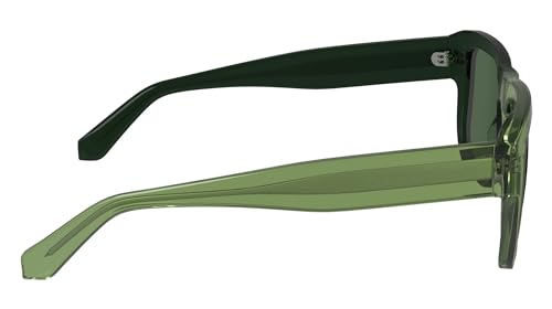 CALVIN KLEIN Men's CKJ24607S Sunglasses, Green to Dark Green, One Size, Green to Dark Green, One Size