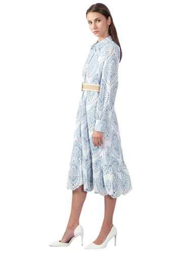 Vero Moda Women's Fit and Flare White Dress