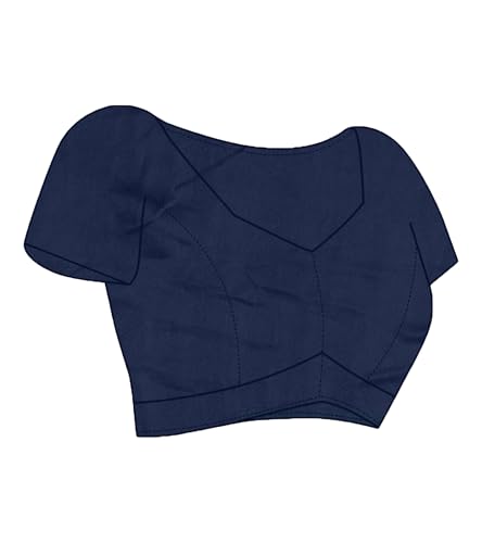 Laxmipati Sarees Women's Floral Embroidery Chiffon Saree in Blue Color with unstitched Blouse Material - Embrace Trendy Style And Timeless Elegance in this Exquisite Attire