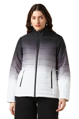 Women Grey Textured Casual Jacket