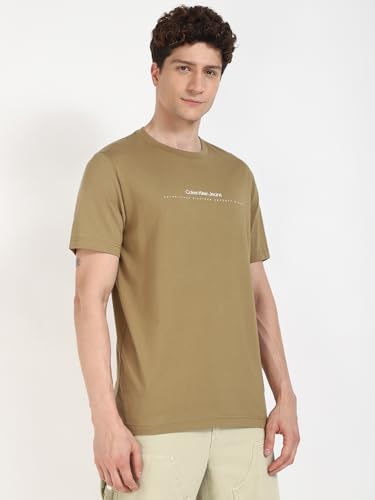 Calvin Klein Men Olive T Shirt