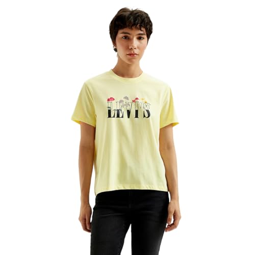 Levi's Women's Printed Regular Fit T-Shirt, 1035, XS