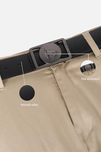 Men Black Solid Formal Belt