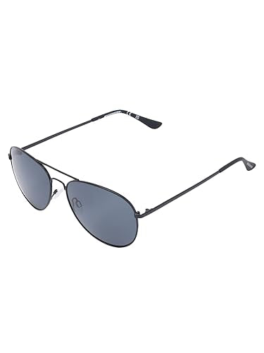 Skechers Men Aviator Black Polarization Sunglasses, large