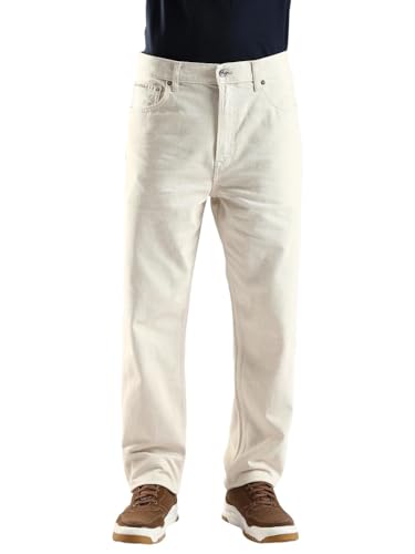 Calvin Klein Jeans Men's Tapered Jeans (4RD714G0R6_Washed Bone