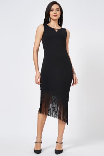 Annabelle by Pantaloons Women's Dress Jet Black